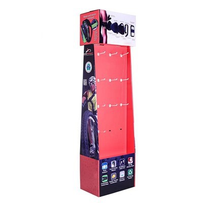 Картонен етаж дисплей с закачалка